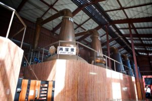 ニッカウイスキー仙台工場の蒸溜所